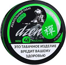 Купить Жевательный табак Dzen Mini Strong "Mint" Жевательный табак Dzen Mini Strong "Mint"