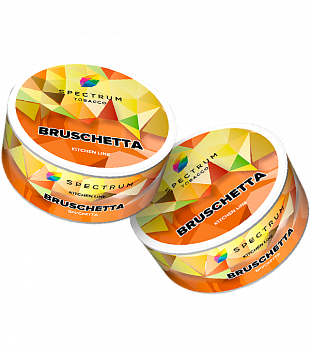 Табак Spectrum Kitchen Line, 25гр "Bruschetta / Итальянская брускетта"